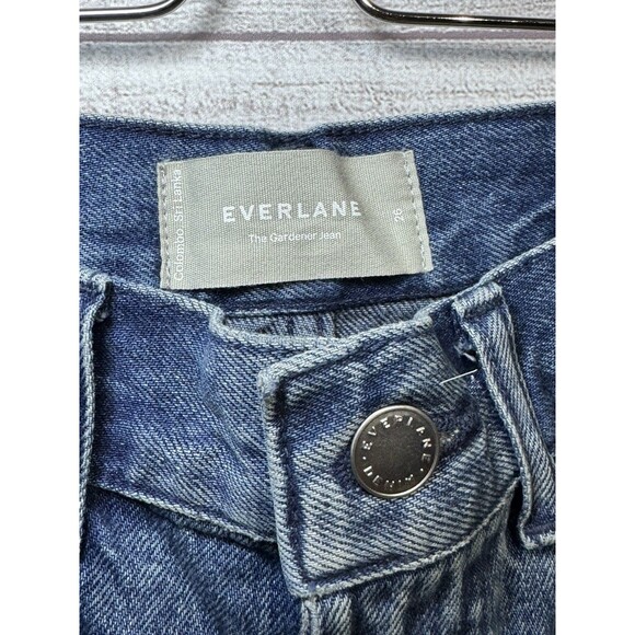 Everlane Women's Blue Flare & Wide Leg Jeans - Picture 6 of 14